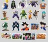 50 бр Dragon Ball драгон бол самозалепващи лепенки стикери за украса декор картонена торта, снимка 4