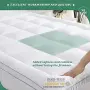 Топер GRT за двойно легло 135 × 190 см, дебелина 7 см, бамбукова вискоза, снимка 4