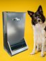 Хранилка за куче , метална (тип седмична , за около 6 кг гранулирана храна), снимка 1 - Стоки за селкостопански - 38760809