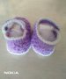 Детски плетени пантофки, снимка 6