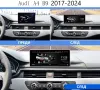 AUDI A4L А5 2017/2024 10.25" - андроид навигация, 3213+10/+12.3'', снимка 3
