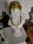 Гипсов бюст. Момче. Височина 42 см., снимка 2