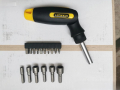 draper expert 40части отвертка къси дълги битове .Stanley Отвертка тресчотка c битове, снимка 4
