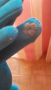 Тюркоазени микрофибърни меки  ръкавици с кадифена подплата, снимка 3