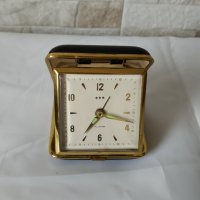 Стар туристически часовник / будилник - Haramachi Seiki Co. - Made in Japan - 1965г., снимка 2 - Антикварни и старинни предмети - 35260471