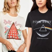Дамска рок тениска Pink Floyd Модели и размери, снимка 2 - Тениски - 30377329