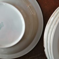 Стари чинии немски порцелан , снимка 8 - Чинии - 36961456