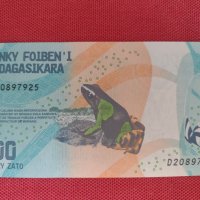 Екзотична банкнота Мадагаскар много красива непрегъвана за колекция 28131, снимка 5 - Нумизматика и бонистика - 37117286