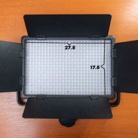 Проф. Фото, Видео Диодно осветление GODOX 500C, снимка 5 - Светкавици, студийно осветление - 44274920