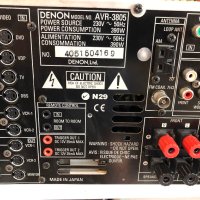 Denon AVR-3805, снимка 16 - Ресийвъри, усилватели, смесителни пултове - 42798508