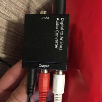 Аудио Конвертор цифров към аналогов/Optical-AUX, снимка 1 - Аудиосистеми - 31226323