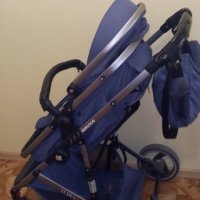 Комбинирана количка 2 в 1 Tiara, синя 2 в 1 - Kikkaboo, снимка 10 - Детски колички - 40813571