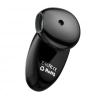 Bluetooth слушалка HOCO Voicebusiness E46 черна, снимка 4 - Безжични слушалки - 31764230