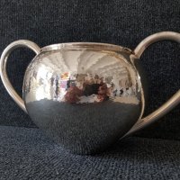 Сребърна кована сребро купа чаша тас копие по античен съд, снимка 7 - Антикварни и старинни предмети - 37943637