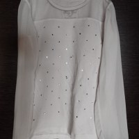 Детска елегантна блуза 128, снимка 1 - Детски Блузи и туники - 44648358