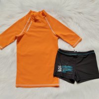 Бански и блуза с UV защита 7-8 години, снимка 1 - Детско бельо и бански  - 29556339