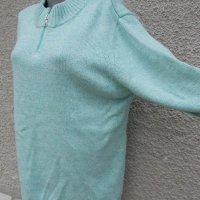 3XL Небесносин  пуловер  , снимка 7 - Блузи с дълъг ръкав и пуловери - 30592488