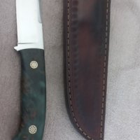 Ловен нож от стомана S390, снимка 4 - Ножове - 44325587