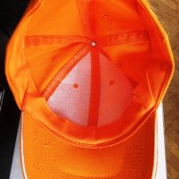 Унисекс (дамска/мъжка) шапка с козирка - оранжева, снимка 2 - Шапки - 37549314