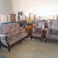 Холова гарнитура диван 3+1+1 внос от Европа , снимка 10 - Дивани и мека мебел - 30439659