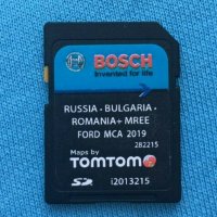 Ford MCA 2019гд V10 SD Card Russia Bulgaria Romania MREE Оригинална Нажигационна Сд Карта, снимка 1 - Аксесоари и консумативи - 27748687