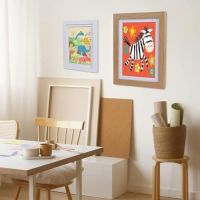 Нова A4 Дървена детска рамка за рисунки произведения изкуство картини, снимка 6 - Други - 44527162