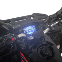 Бензиново ATV 200 кубика Shark Black & Red с LED дисплей, снимка 9 - Мотоциклети и мототехника - 44751784