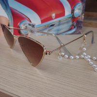 Слънчеви очила Роберта Лукс Кафяви, снимка 3 - Слънчеви и диоптрични очила - 40327263