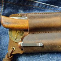 Ново кожено органайзерче за джоб/чанта, снимка 1 - Оборудване и аксесоари за оръжия - 40374436