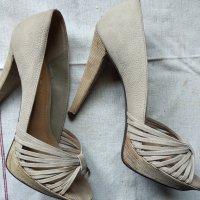 Carrano естествена кожа, снимка 3 - Дамски обувки на ток - 29249684