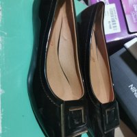 Естествена кожа обувки марка  TENDENS Обувани за  1  ревю като нови  материя  :лак много са удобни  , снимка 3 - Дамски ежедневни обувки - 36862878