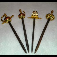 Стари миниатурни мечове, снимка 1 - Колекции - 32099179