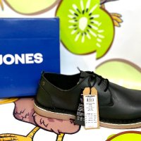 Мъжки обувки Jack & Jones естествена кожа, снимка 3 - Ежедневни обувки - 40734873