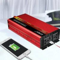 UKC  5000W Промо Нови 12V или 24V -220V, Висококачeствен мощен инвертор за автомобил или камион , снимка 1 - Аксесоари и консумативи - 39511164