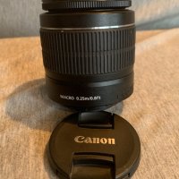 обектив Canon EF-S 18-55mm f/3.5-5.6, снимка 4 - Обективи и филтри - 44302508