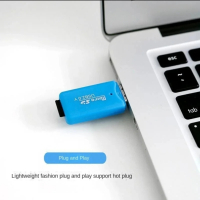 Четец SD карта USB, снимка 2 - USB Flash памети - 44508420
