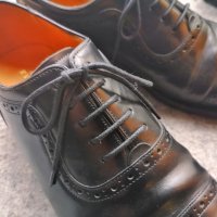 Charles Tyrwhitt Oxford / 42* / обувки от кожа и гьон / състояние: отлично, снимка 11 - Официални обувки - 35263811