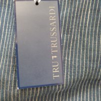 Оригинални TRU TRUSSARDI елегантни тъмно сини панталони Мр-р, снимка 6 - Панталони - 35377972