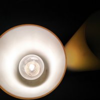 две настолни лампи в арт стил, снимка 5 - Настолни лампи - 29233872