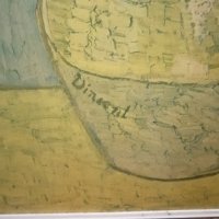 Стара Картина "Слънчогледите" Винсент Ван Гог, снимка 2 - Антикварни и старинни предмети - 29581180