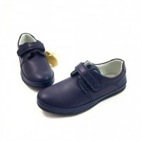 № 32 Детска мокасина в тъмно синьо Клибе, снимка 1 - Детски обувки - 29399060