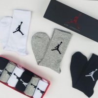 GUCCI LOUIS VUITTON  Calvin Κlein  Nike Lacoste 6 чифта чорапи в кутия, снимка 11 - Дамски чорапи - 39786745