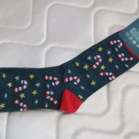 Чорапи с коледни мотиви, снимка 1 - Коледни подаръци - 42814039