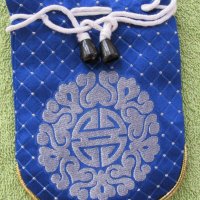  Традиционна торбичка тип пунгия от плат DELL от Монголия-3, снимка 2 - Други - 31230120