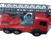 Играчка Пожарен камион с разтягаща се стълба "POLESIE", снимка 1 - Влакчета, самолети, хеликоптери - 44707730
