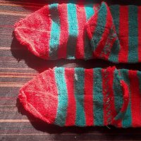 Вълнени чорапи за народни носии-15лв, снимка 4 - Мъжки чорапи - 39587544