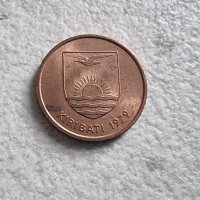 Кирибати . Австралия и океания. 1 цент .1979 година. Рядка., снимка 1 - Нумизматика и бонистика - 42227987