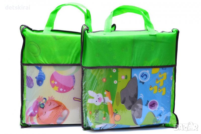 Детски постелки за игра - двулицеви размер 120/180см с дебелина 5мм - 18лв  , снимка 1