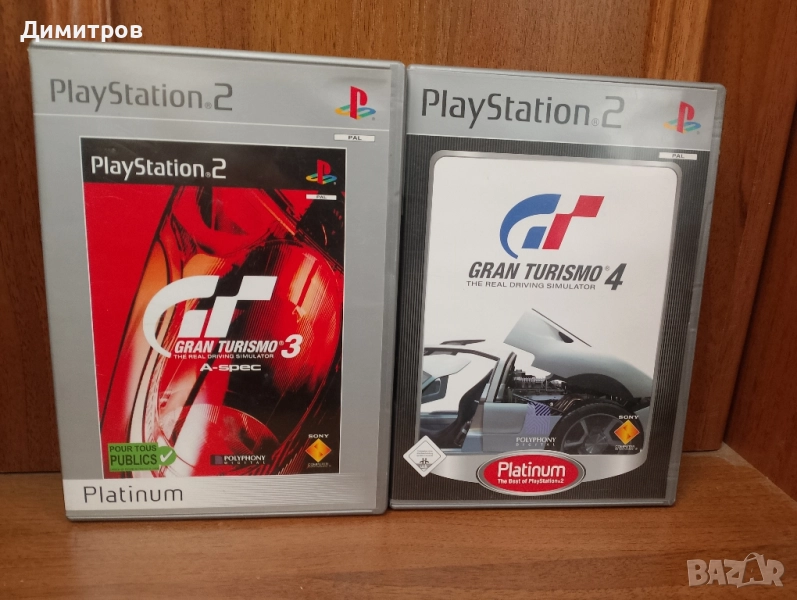Gran Turismo 3+4 PS2 Platinum , снимка 1