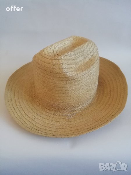 Сламена шапка - САМО по телефон!, снимка 1